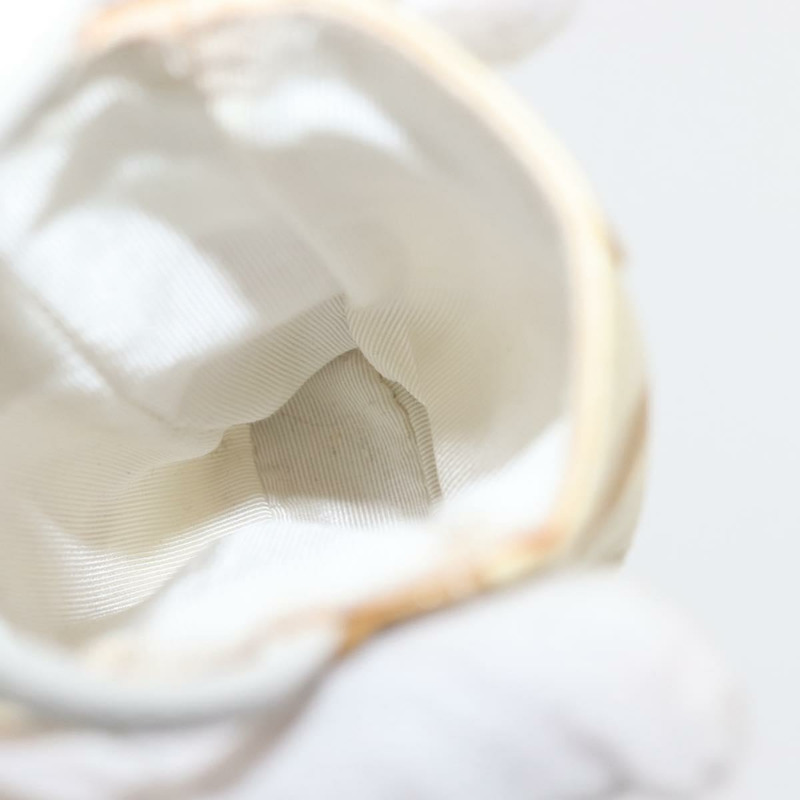 【日本直送】香奈兒塑膠鏈條托特包 草編金白 CC 正品 BA6435-23