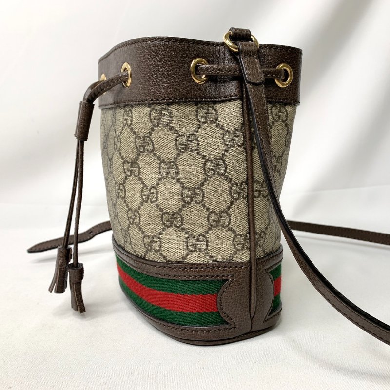 GUCCI 老花迷你水桶包-2