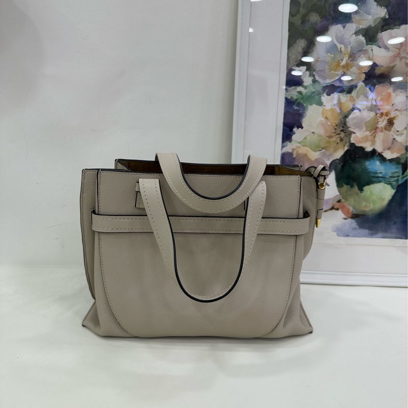 Loewe羅意威 Gate米灰色 tote托特包 帶肩帶 99新近閒置 底長30cm-3