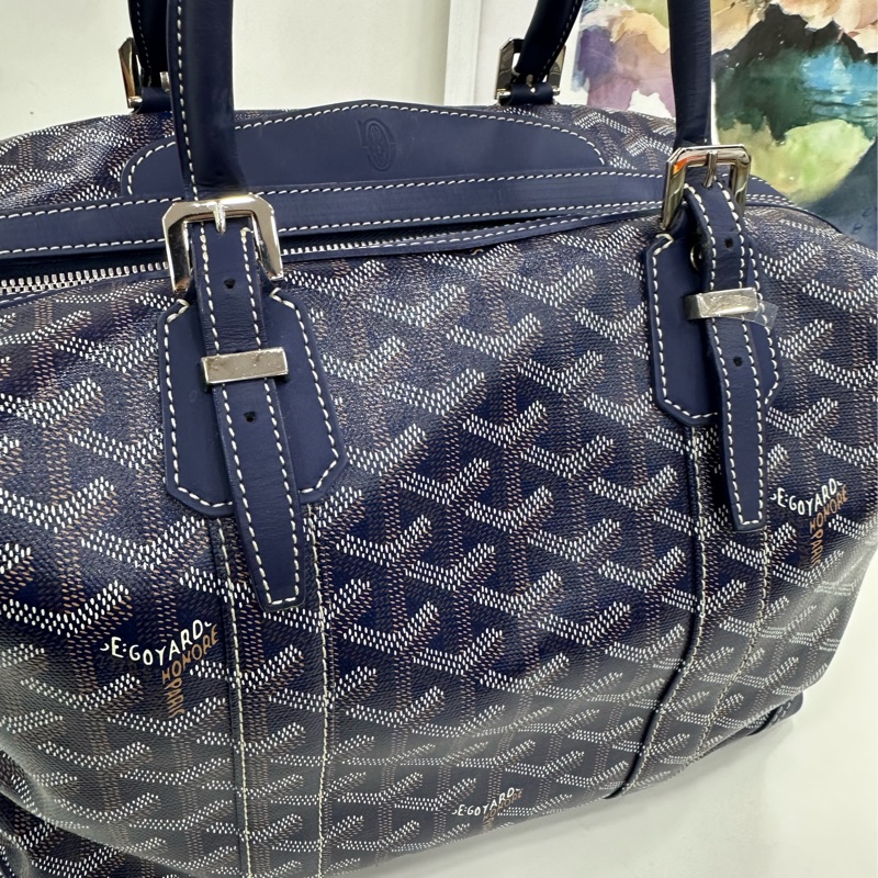 Goyard 戈雅絕版餃子boeing 30 hobo 閒置-6