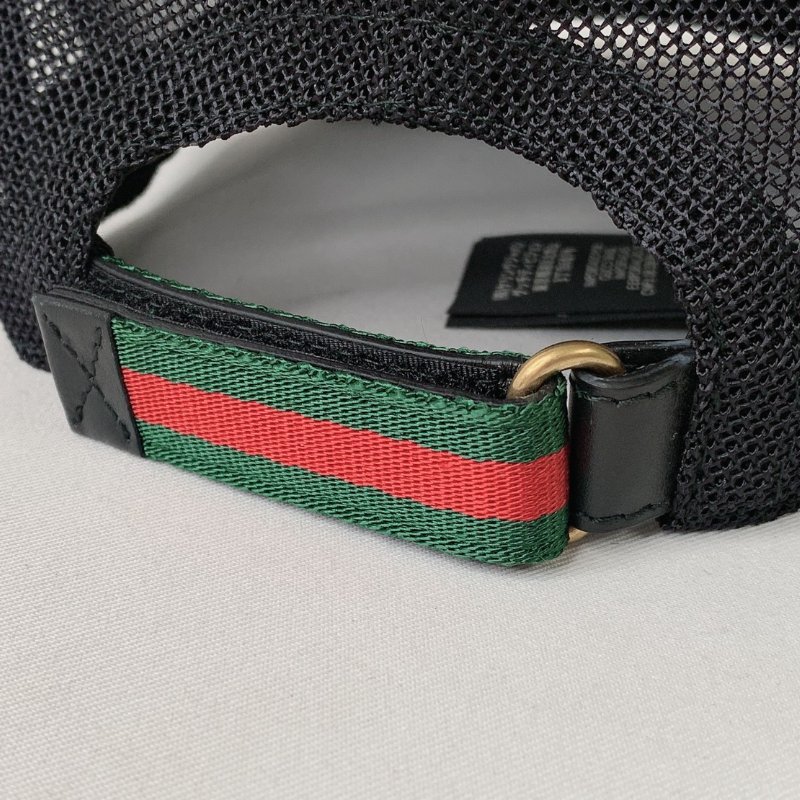 GUCCI 老花雙虎頭棒球帽-6