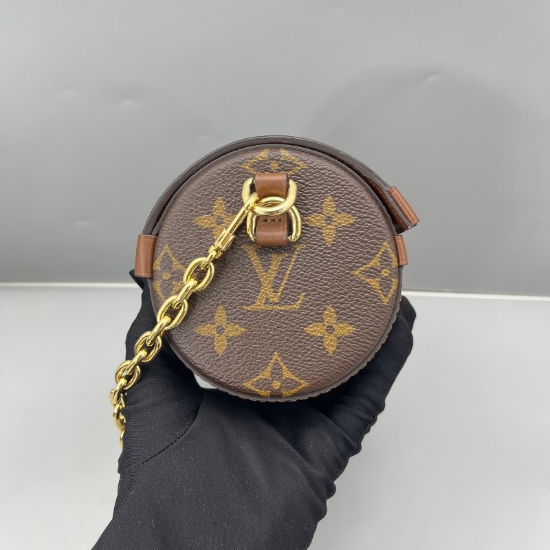 LV路易威登 新款巴比龍老花 肩背包 20*9*9cm 晶片款-3