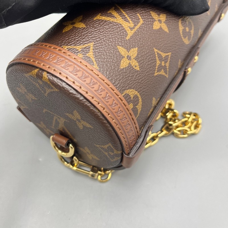 LV路易威登 新款巴比龍老花 肩背包 20*9*9cm 晶片款-6