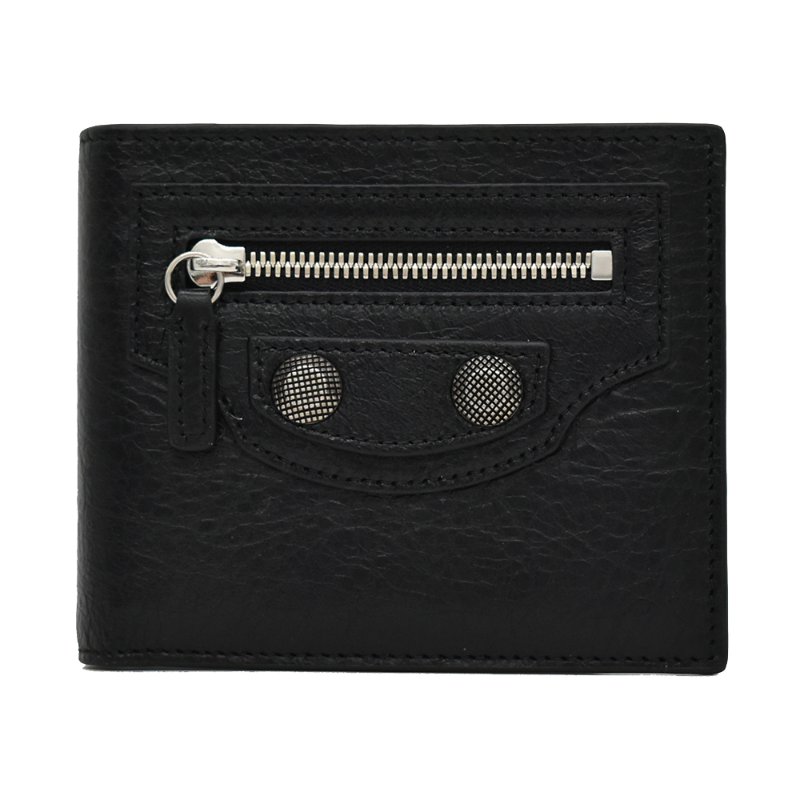 【門市全新現貨】BALENCIAGA巴黎世家 Le Cagole 皮革對開八卡短夾 (附原廠紙盒、防塵袋)-4