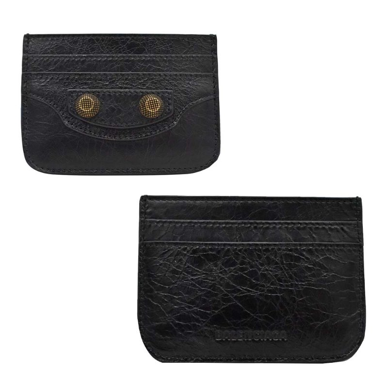 【門市全新現貨】BALENCIAGA 巴黎世家 Le Cagole 四卡皮革卡片夾名片夾(附原廠紙盒、防塵袋)-0