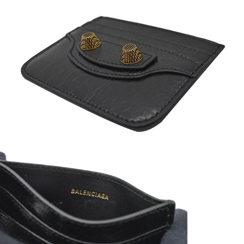 【門市全新現貨】BALENCIAGA 巴黎世家 Le Cagole 四卡皮革卡片夾名片夾(附原廠紙盒、防塵袋)-1