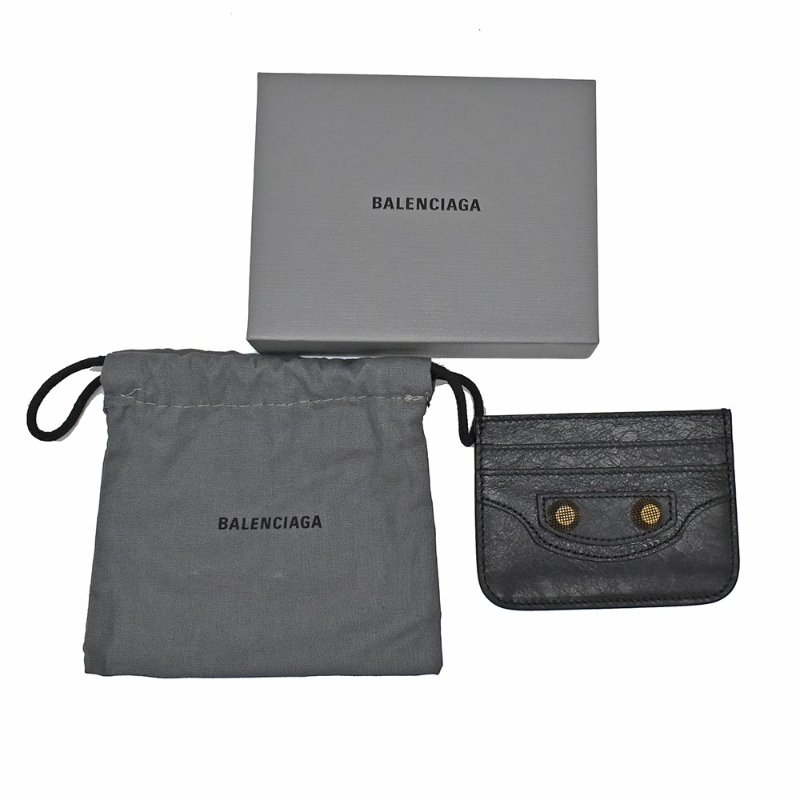 【門市全新現貨】BALENCIAGA 巴黎世家 Le Cagole 四卡皮革卡片夾名片夾(附原廠紙盒、防塵袋)-2