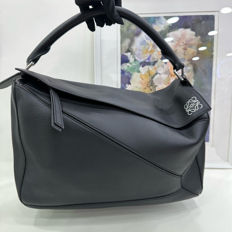 Loewe羅意威puzzle大號黑色 尺寸33cm*15cm*21.5cm-5