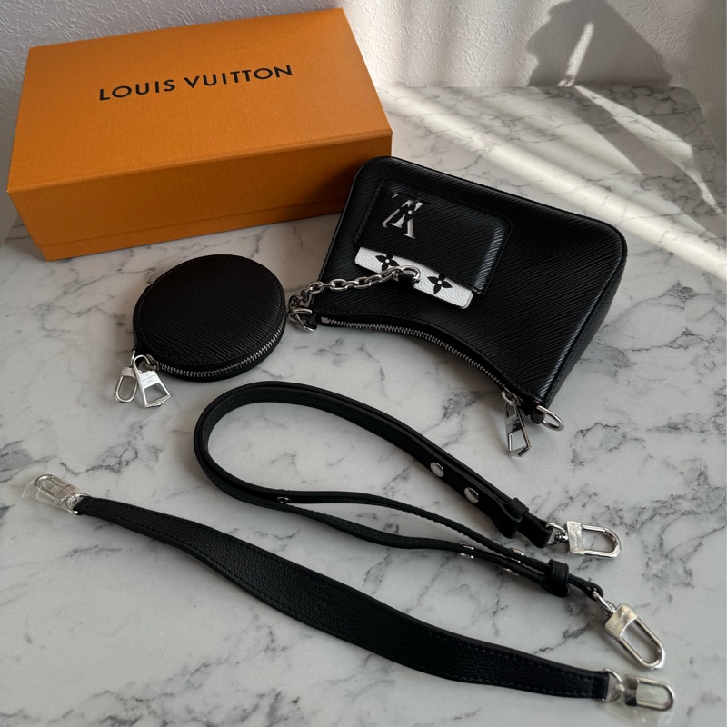LV M20998黑EPI二合一小斜背-0