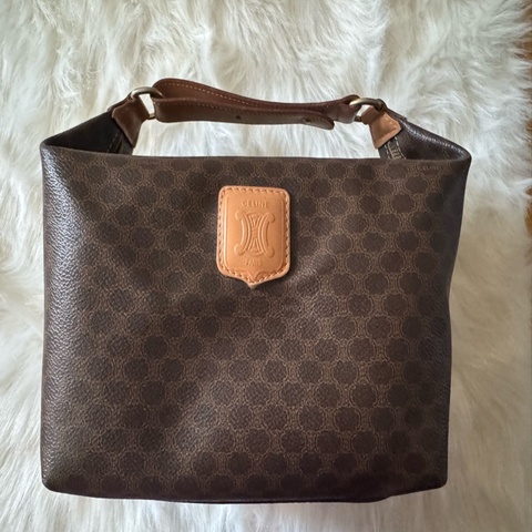 中古包 Vintage Celine 棕花飯盒包