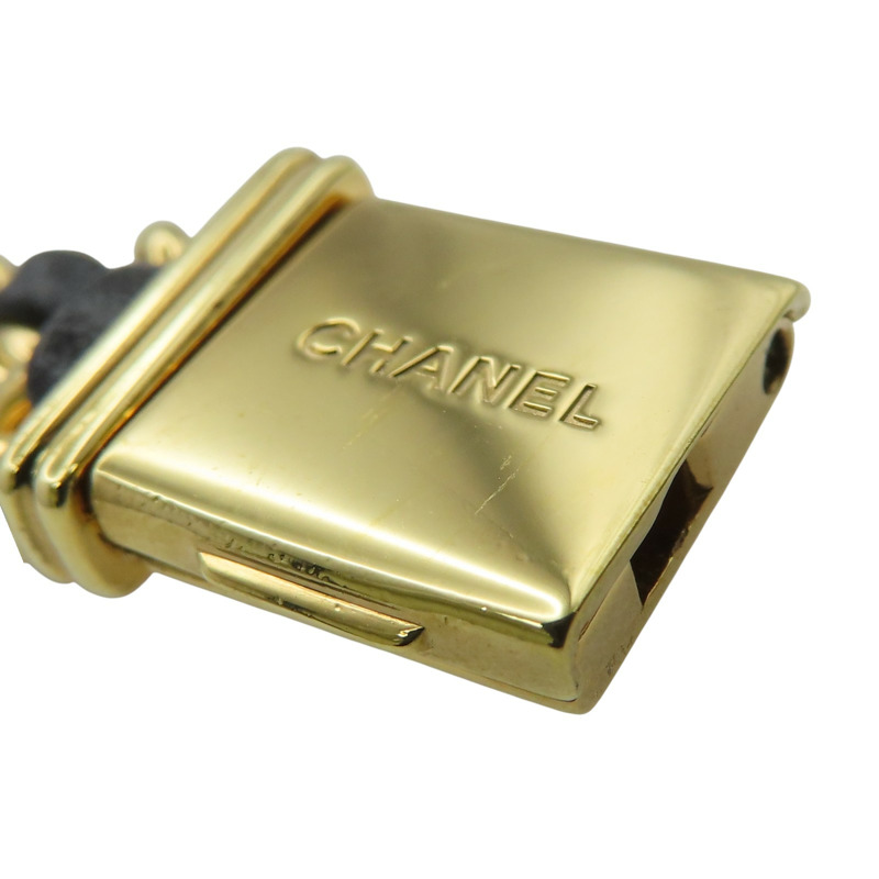 黑色錶盤 皮革鍊帶 Premiere S 腕錶 H0001【Chanel 香奈兒】 H0001-8