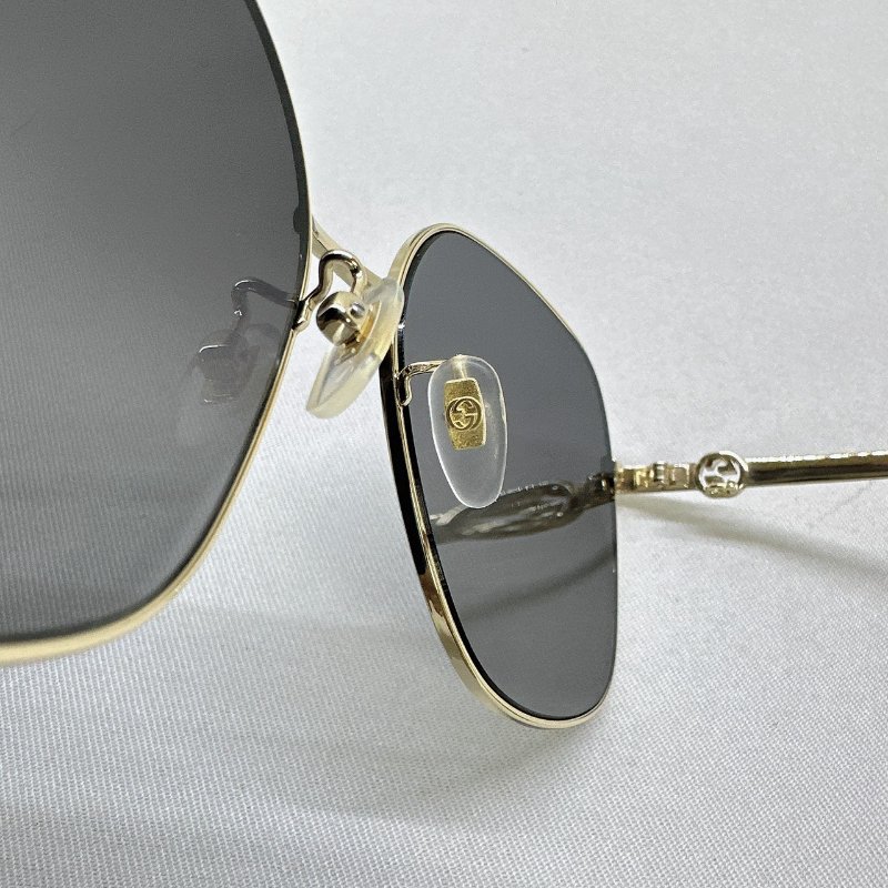GUCCI 金屬細框太陽鏡-6