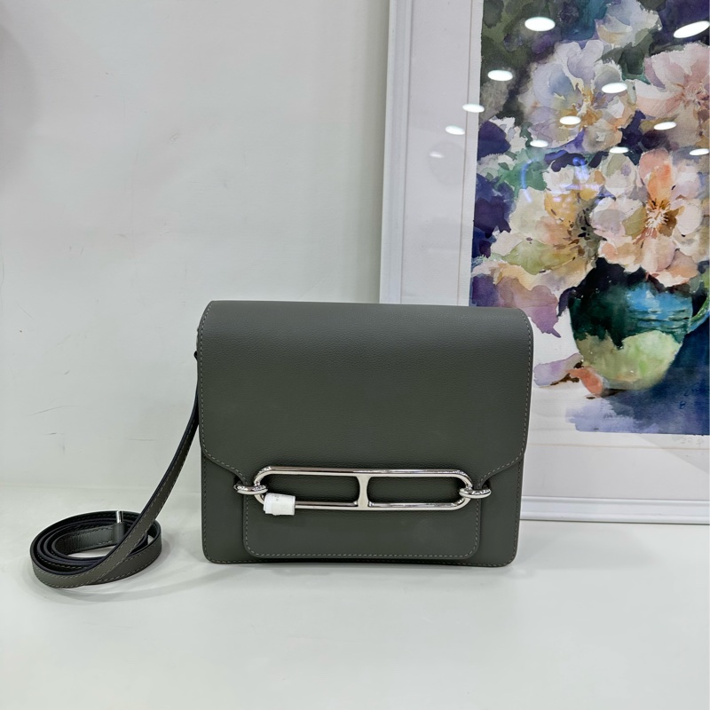 Hermes/愛馬仕 Roulis23豬鼻子 0L積雨雲銀扣 z刻 2022年購證-1