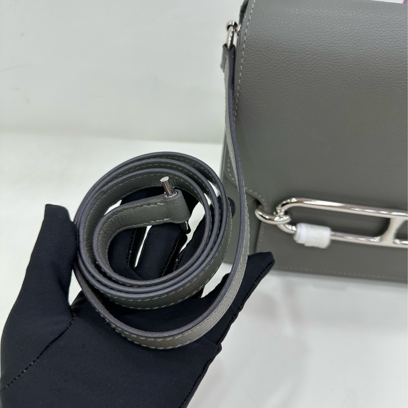 Hermes/愛馬仕 Roulis23豬鼻子 0L積雨雲銀扣 z刻 2022年購證-7