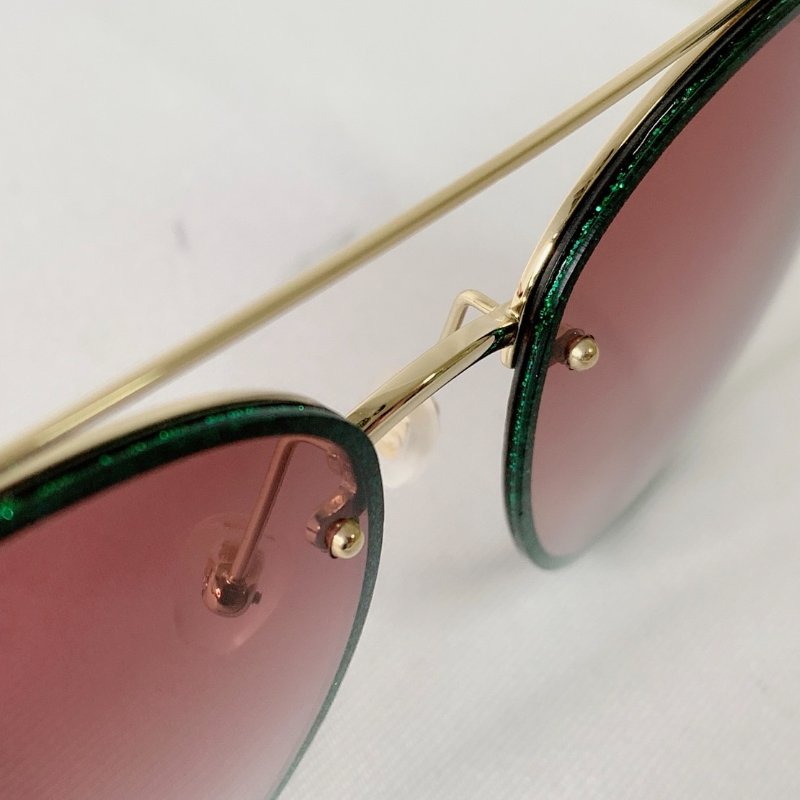 GUCCI 飛行員金屬鏡框太陽眼鏡-4