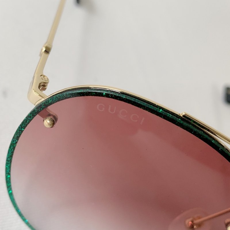 GUCCI 飛行員金屬鏡框太陽眼鏡-7