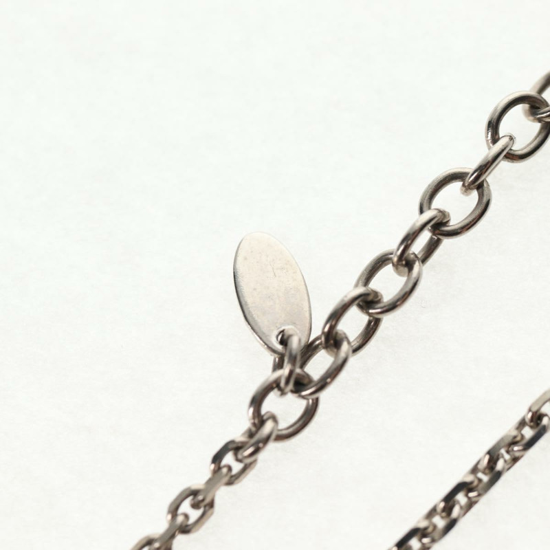 【日本直送】香奈兒項鍊金屬銀色 CC 正品 130689M-12