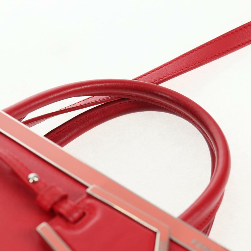 【日本直送】FENDI Petite To Jules 手提包 皮革 2 款可選 紅色 銀色 正品 141158V-6