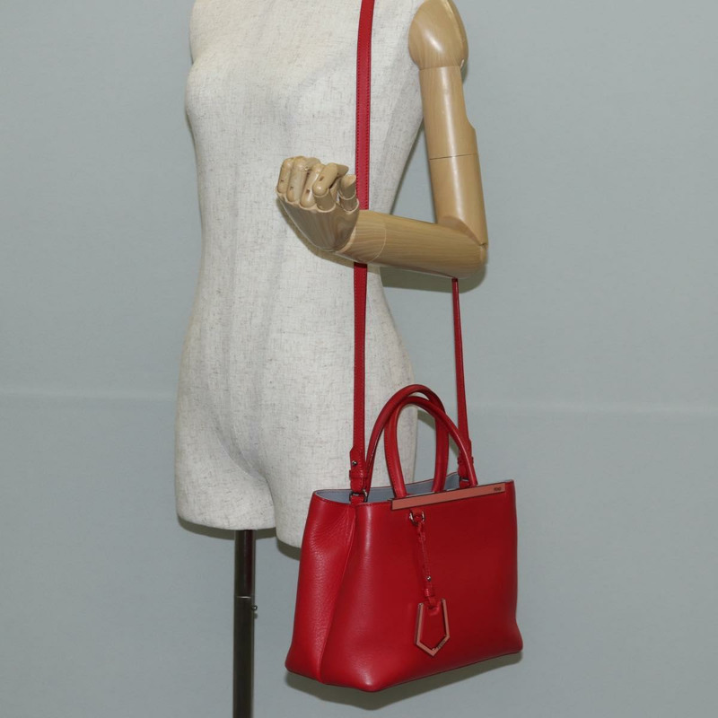 【日本直送】FENDI Petite To Jules 手提包 皮革 2 款可選 紅色 銀色 正品 141158V-28