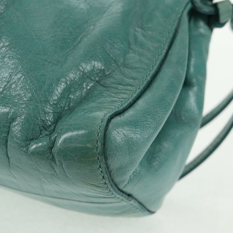 【日本直送】Miu Miu 肩背包 皮革 綠金色 正品 143786V-14
