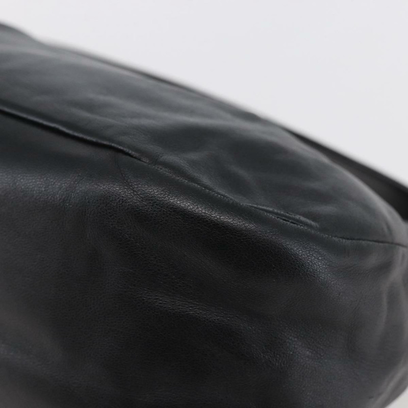 【日本直送】PRADA 手提包 皮革 黑金色 正品 135316V-15