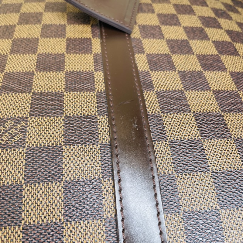 LV/路易威登 棕色棋盤格男士手提包 電腦公事包 肩背包-19