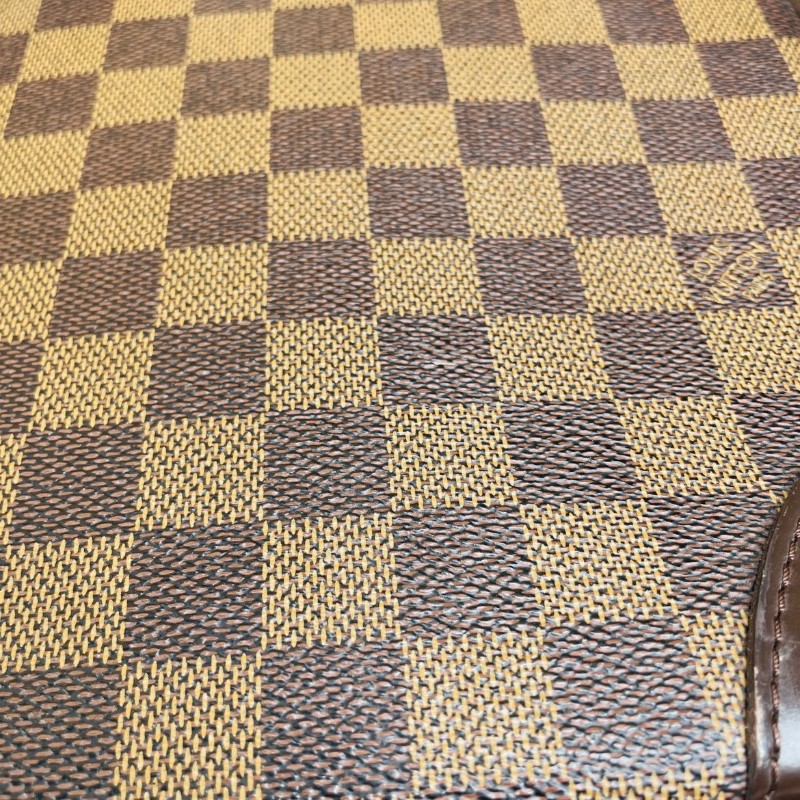 LV/路易威登 棕色棋盤格男士手提包 電腦公事包 肩背包-20