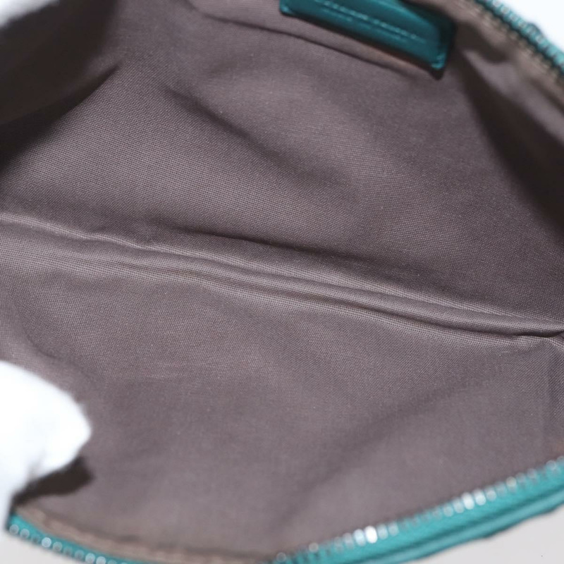 【日本直送】BOTTEGA VENETA INTRECCIATO 手拿包 皮革 綠色 正品 144445V-9
