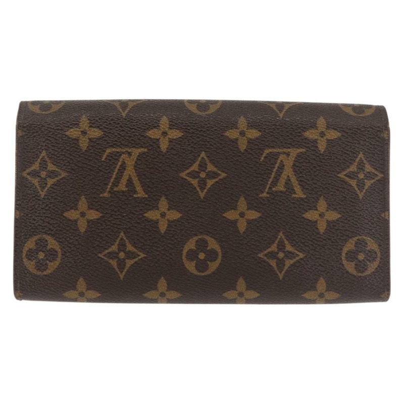 【日本直送】路易威登 Monogram Trunk Portefeuille Sarah 長版皮夾 M60415 正品 144804-1