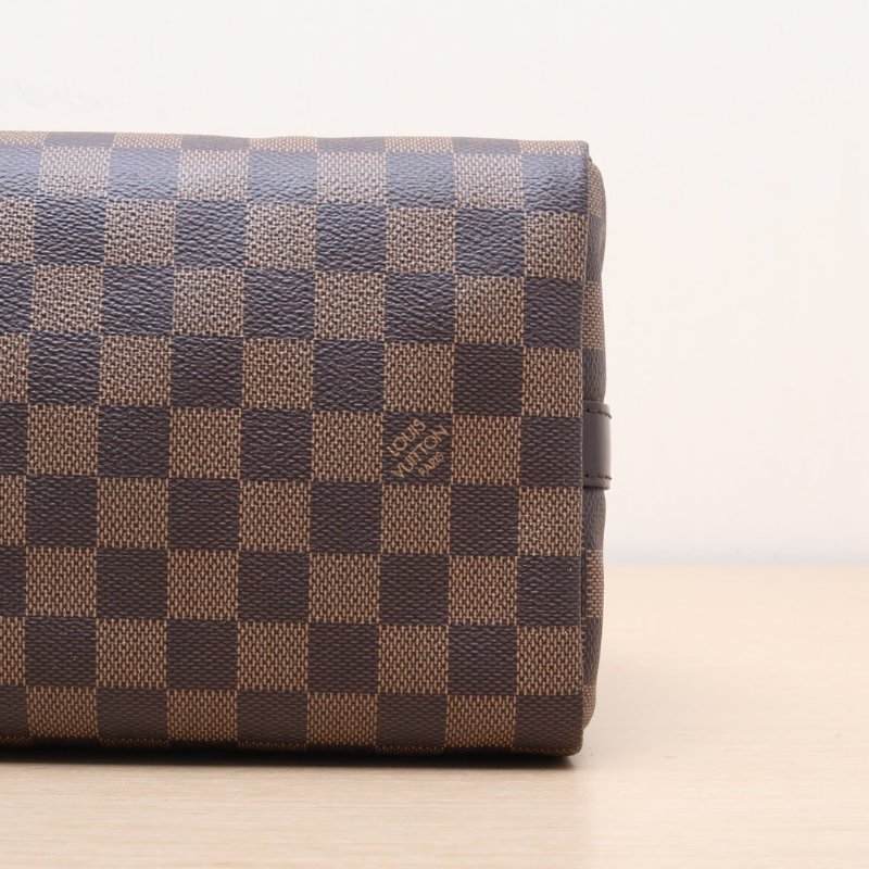 LOUIS VUITTON Sp25配肩帶棕色棋盤格PVC2020肩背包-3