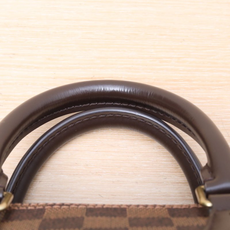 LOUIS VUITTON Sp25配肩帶棕色棋盤格PVC2020肩背包-4