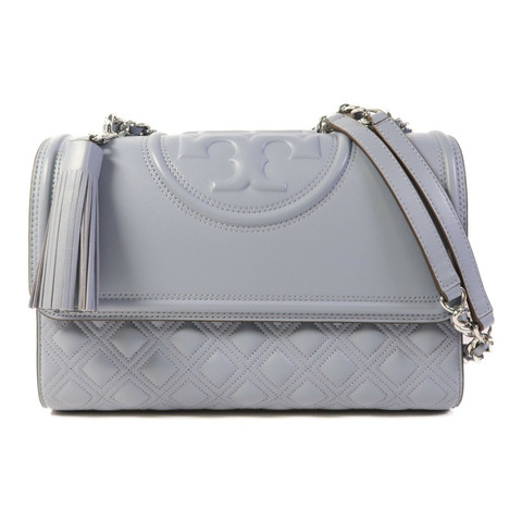 Tory Burch 牛皮皮革Shoulder Bag銀扣肩背袋