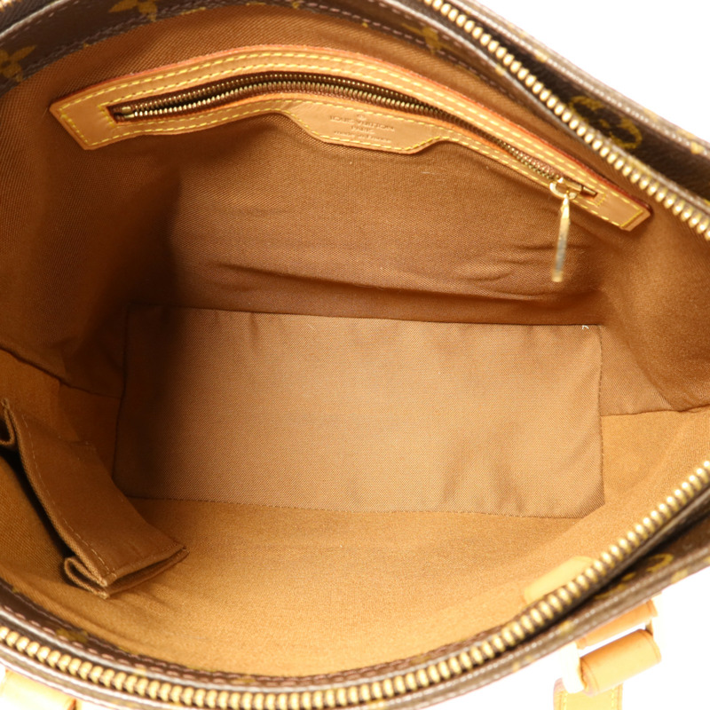 LOUIS VUITTON Monogram Cabas Piano金扣肩背袋-5