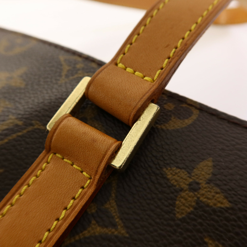 LOUIS VUITTON Monogram Cabas Piano金扣肩背袋-9
