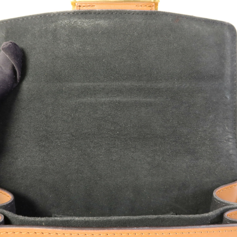 LOUIS VUITTON Monogram Reverse Mini Dauphine金扣肩背袋-6