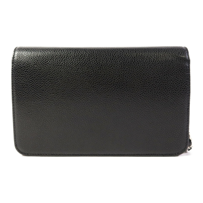 CHANEL 牛皮皮革WOC Wallet On Chain扣鏈帶肩背袋-1