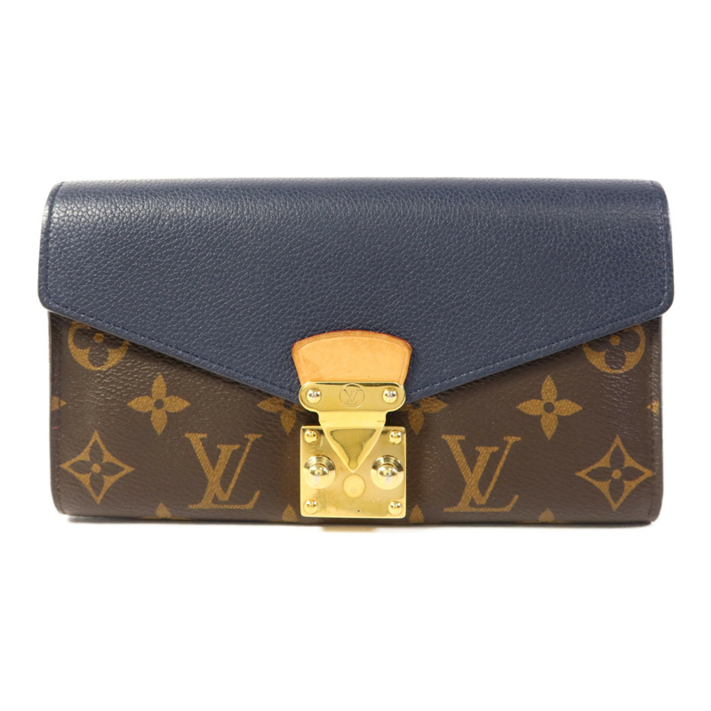 LOUIS VUITTON Monogram Palas金扣長錢包-0