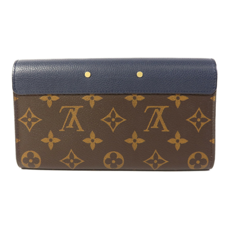 LOUIS VUITTON Monogram Palas金扣長錢包-1