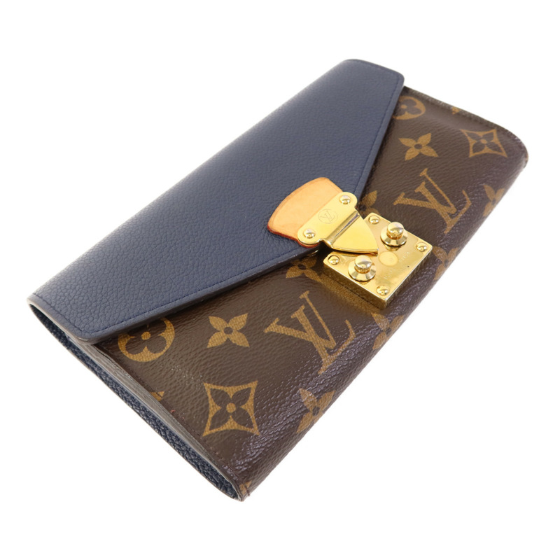 LOUIS VUITTON Monogram Palas金扣長錢包-2