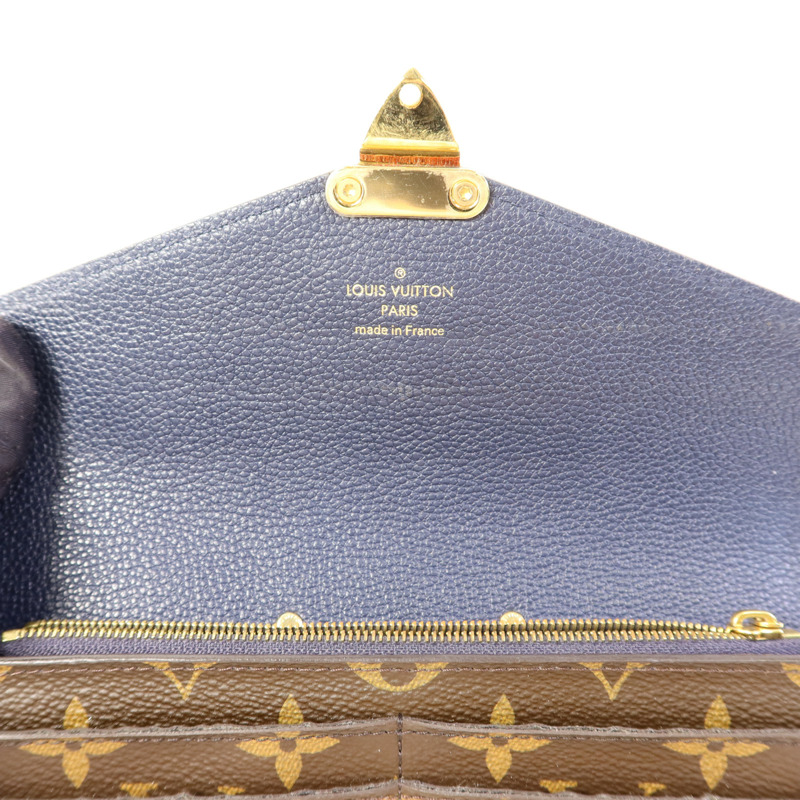LOUIS VUITTON Monogram Palas金扣長錢包-5