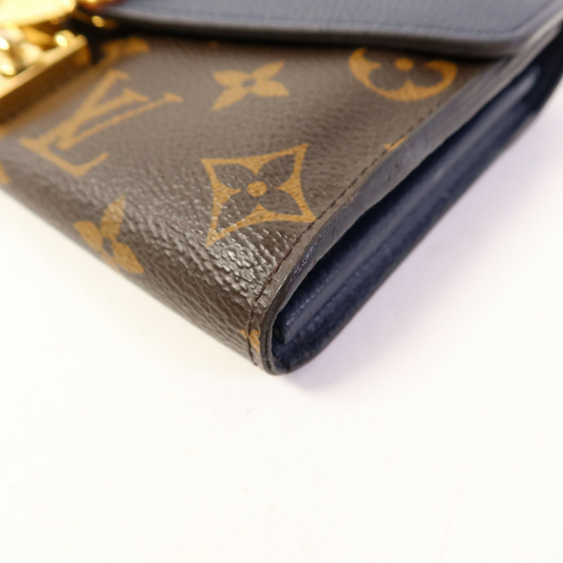 LOUIS VUITTON Monogram Palas金扣長錢包-8