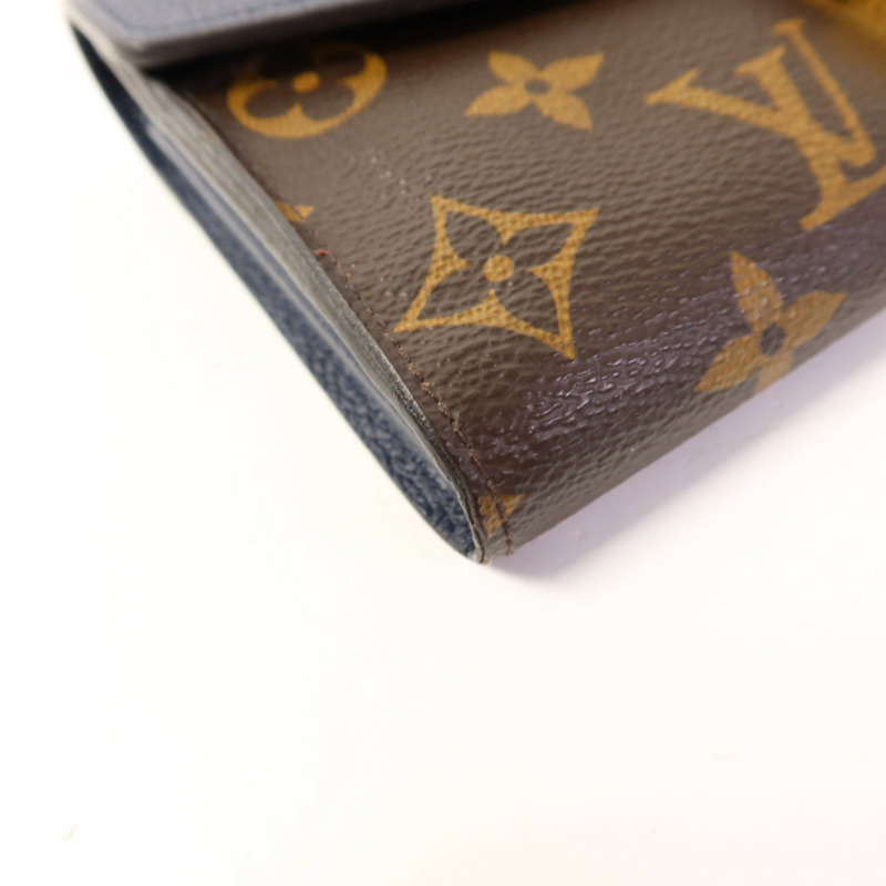 LOUIS VUITTON Monogram Palas金扣長錢包-9