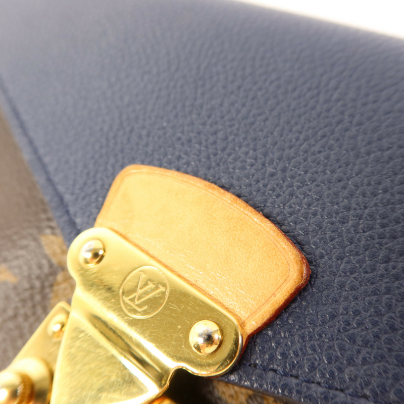 LOUIS VUITTON Monogram Palas金扣長錢包-15