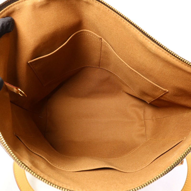 LOUIS VUITTON Monogram Totally MM金扣肩背袋棕色-5