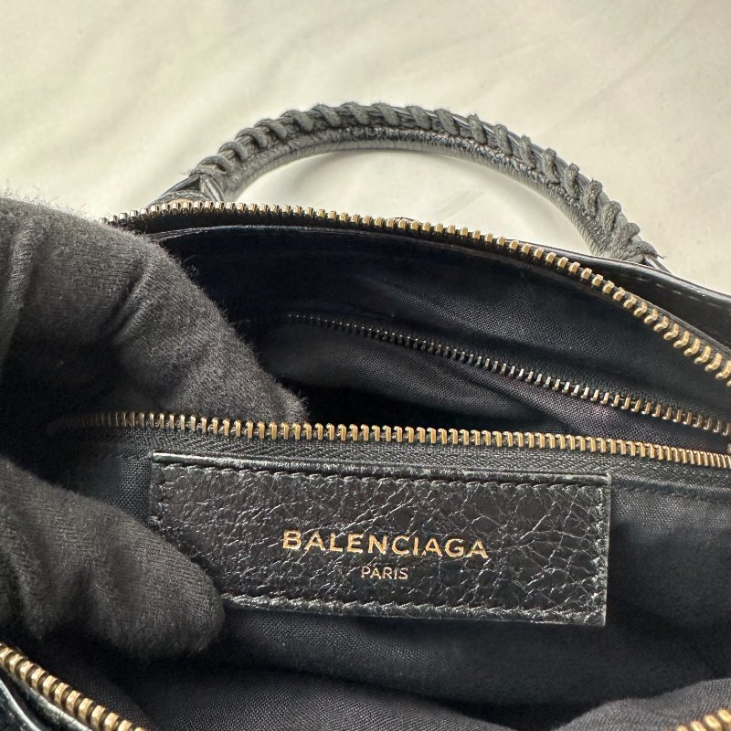 現貨 BALENCIAGA THE CITY字母肩帶機車包 小號-8
