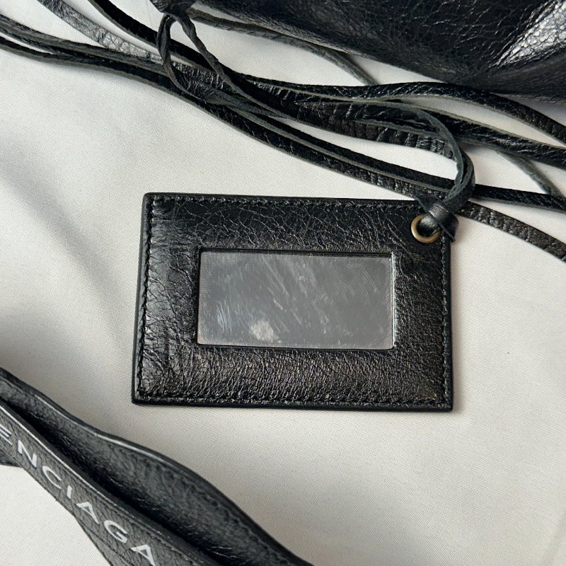 現貨 BALENCIAGA THE CITY字母肩帶機車包 小號-10