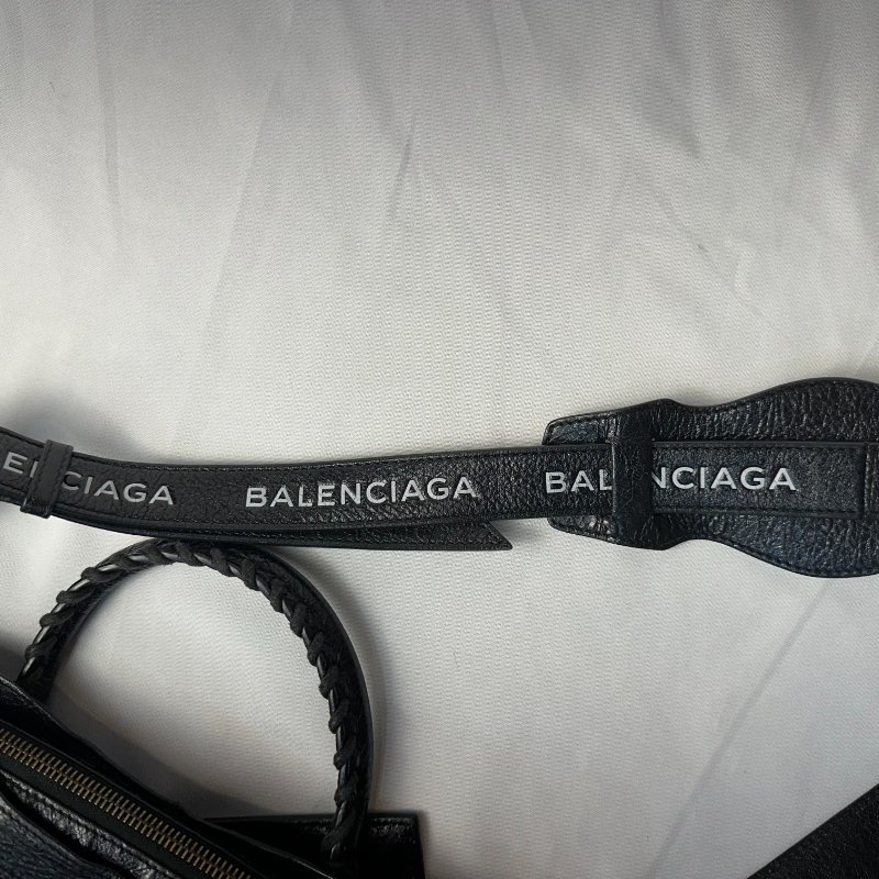 現貨 BALENCIAGA THE CITY字母肩帶機車包 小號-12