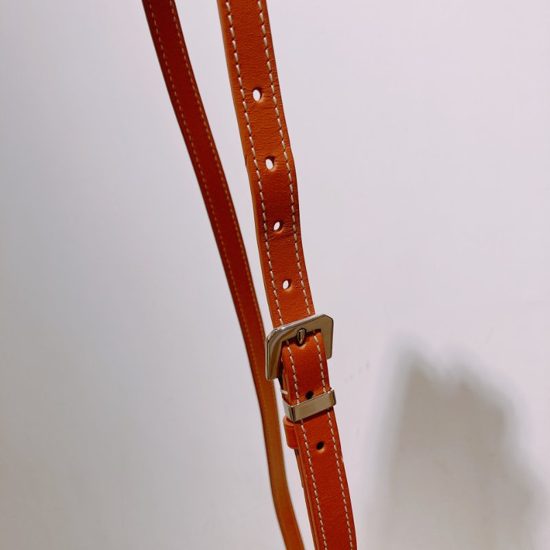 TW4487 Goyard 戈雅 銀扣肩背袋啡色/黑色Belvedere PM Shoulder Bag Canvas Brown-17