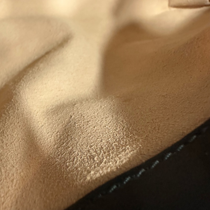 Gucci 443497 黑牛皮金釦marmont斜背包-38