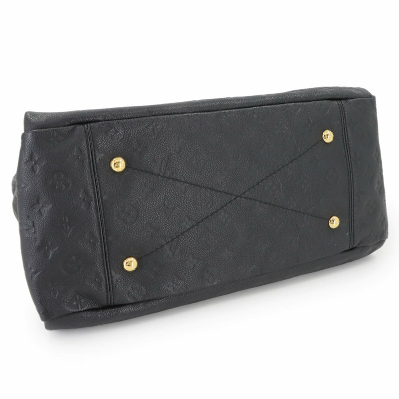 路易威登 Monogram Empreinte Artsy 黑色皮革中型單肩包 (M41066)-3